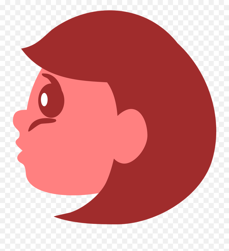 Child Face Girl People Person - Cara De Perfil De Niño Emoji,Jesus Fish Emoji