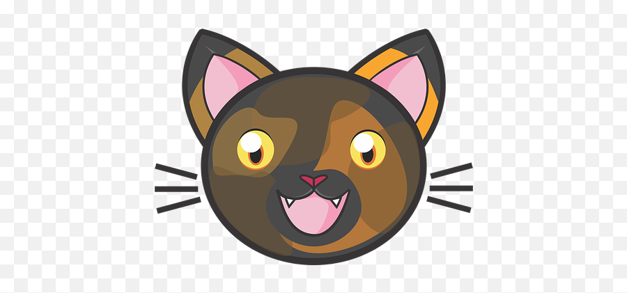 100 Free Funny Cat U0026 Cat Illustrations - Pixabay Cartoon Cat Face Png Emoji,Kitty Emoji
