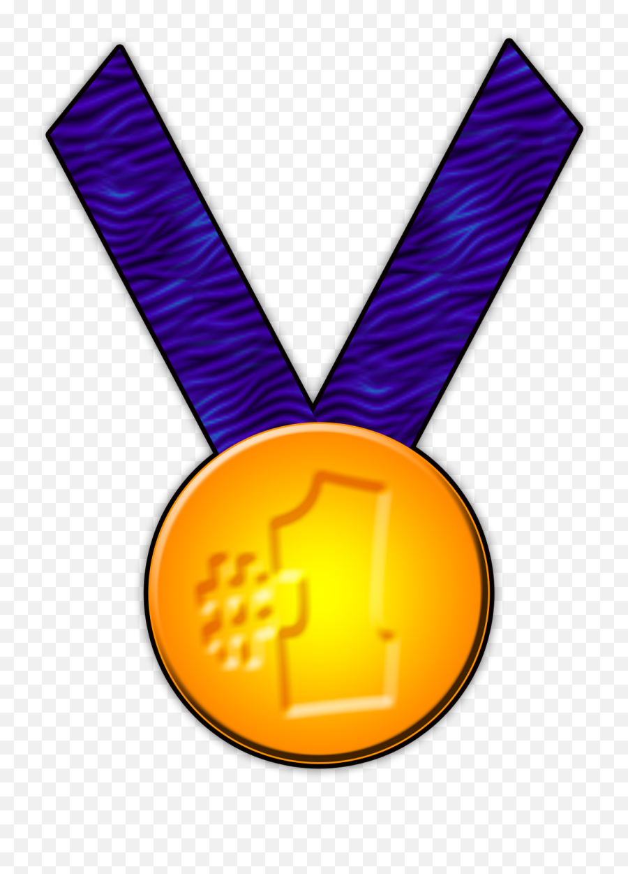 Olympics Golden Medal - Clip Art Emoji,Exited Emoji