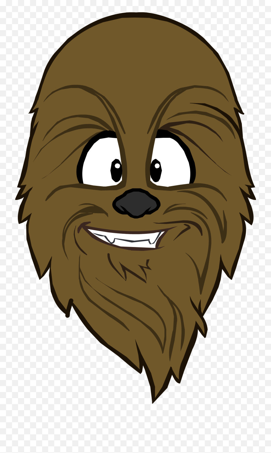 Chewbacca Clipart Drawing Chewbacca - Chewbacca Drawing Png Emoji,Chewbacca Emoji