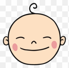Smile Baby Transparent Png Clipart Free Download - Emoji