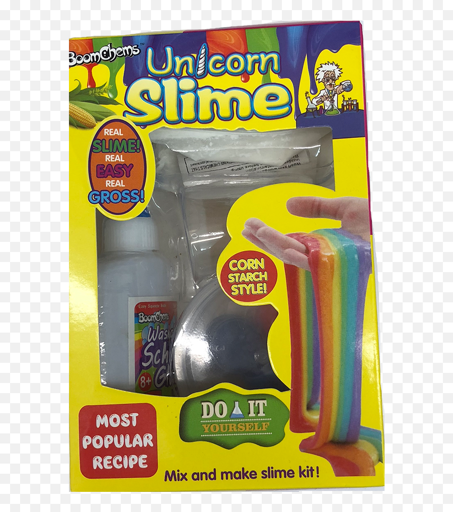 Diy Mix U0026 Make Unicorn Slime Kit - Slime Emoji,Emoji Slime