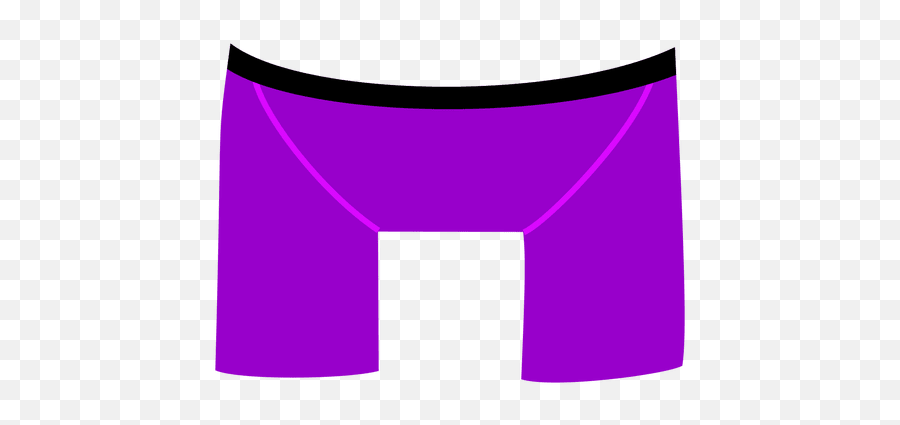 Purple Mens Short Cartoon - Transparent Png U0026 Svg Vector File Briefs Emoji,Emoji Pants Mens