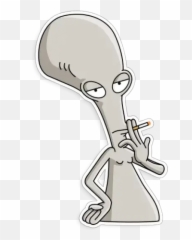 American Dad Stickers For Whatsapp - Cartoon Emoji,Metal Horn Emoji