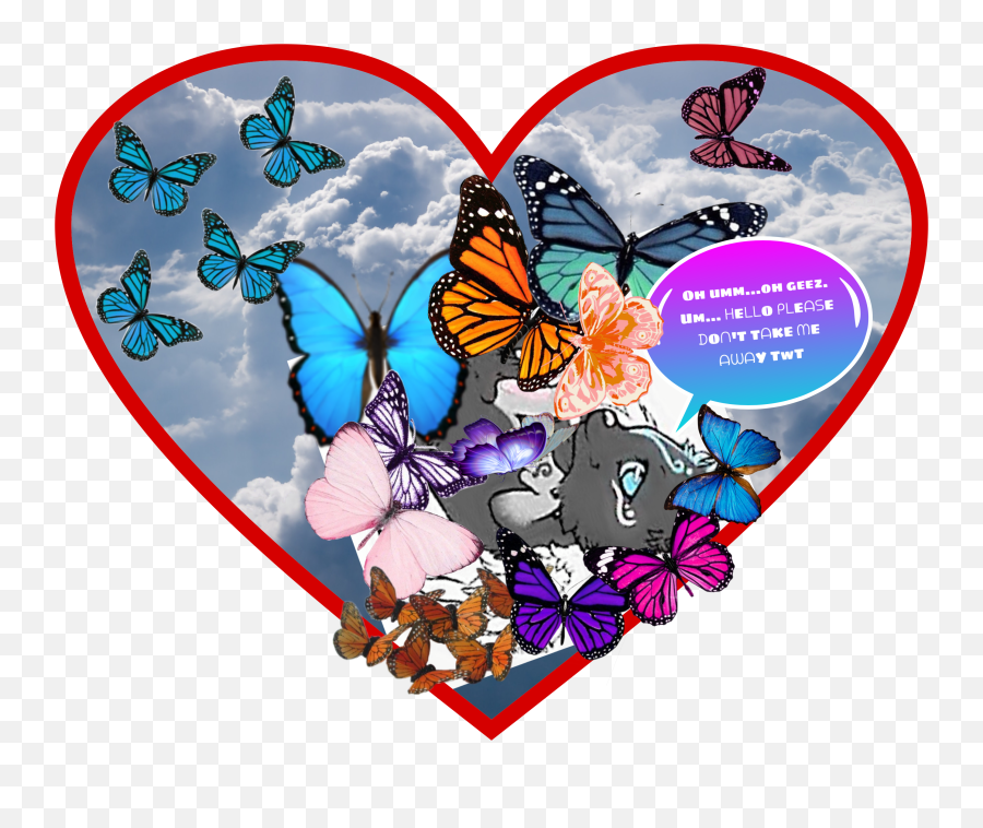 The Newest Awkward Moment Stickers On Picsart - Monarch Butterfly Emoji,Doot Emoji