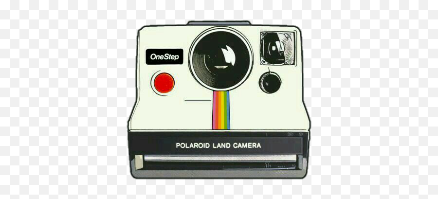 Camara Sticker - Polaroid Land Camera Sticker Emoji,Camara Emoji