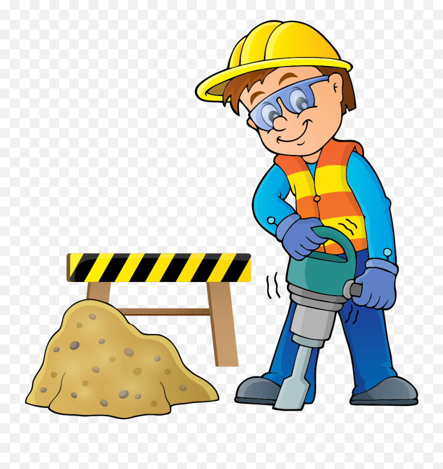 Construction Worker Clipart - Png Download Full Size Clip Art Construction Worker Emoji,Worker Emoji