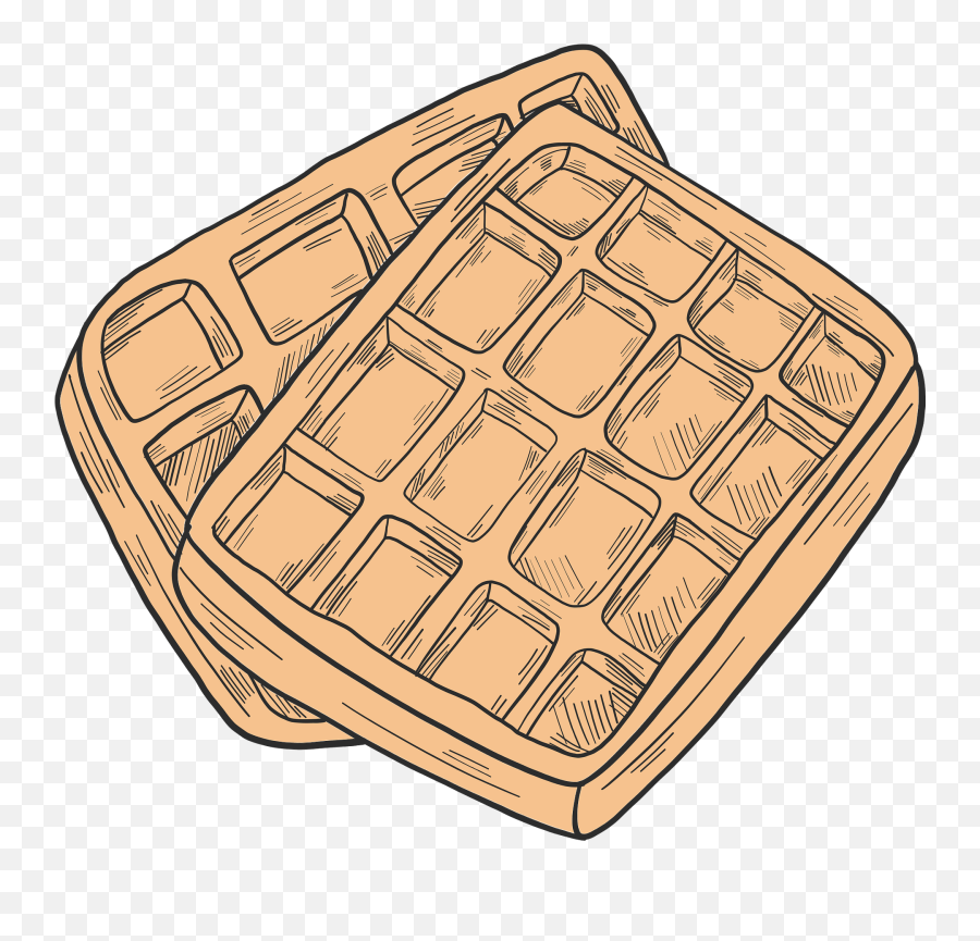Waffles Clipart - Waffle Emoji,Waffle Emoji