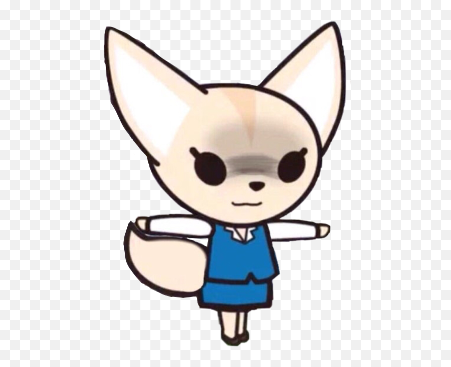 Aggretsuko Tpose Sticker - Four Fictional Characters You Related Emoji,T Pose Emoji