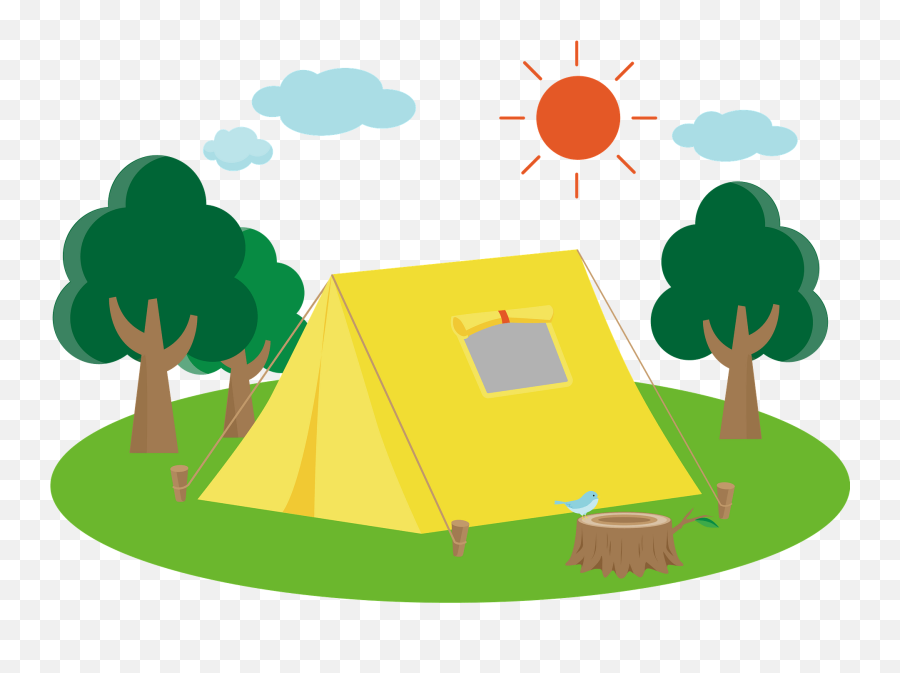 Camp Tent Clipart - Tent Clipart Emoji,Camp Emoji