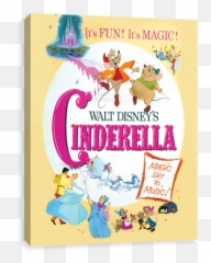 Cinderella - Poster Disney Vintage Cinderella Emoji,Cinderella Emoji