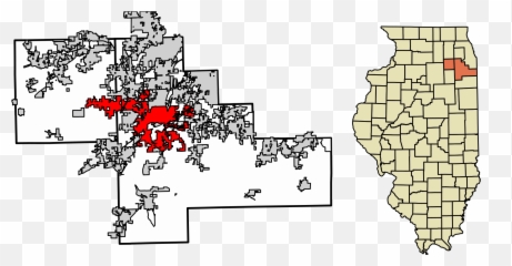 Joliet Illinois - Tinley Moraine Map Of End Moraines In Emoji