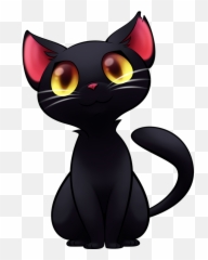 Eyes Clipart Cats Eyes Cats Transparent Free For Download - Cute Cartoon Black Cat Emoji,Black Cat Emoji