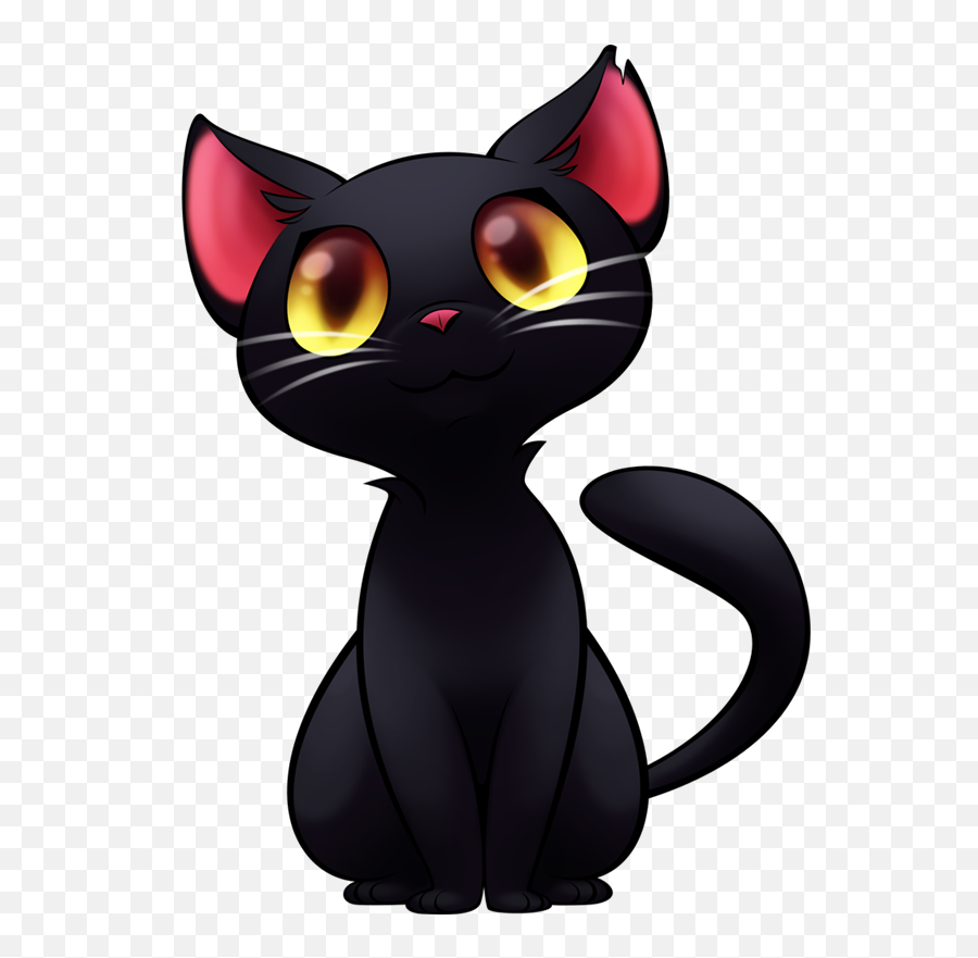 Eyes Clipart Cats Eyes Cats Transparent Free For Download - Cute Cartoon Black Cat Emoji,Black Cat Emoji