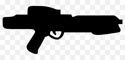 Wars Star Wars Gun Transparent Png - Star Wars Blaster Clip Art Emoji,Gun Star Emoji