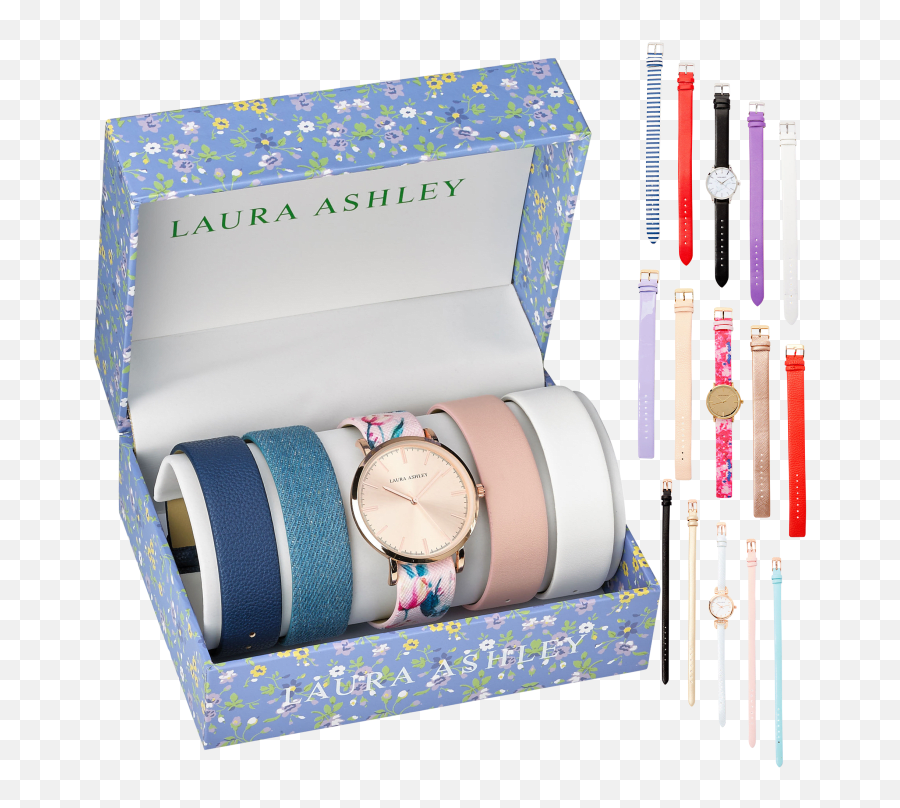 Laura Ashley Watches With - Watch Interchangeable Straps Emoji,Paper And Knife Emoji