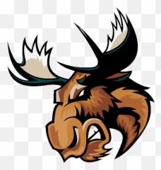 Angry Moose Logo Www Imgkid Com The Image Kid Has It - Manitoba Moose Logo Emoji,Moose Emoji