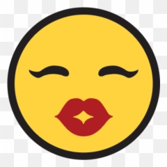 Kiss Smiley Simple Photo - Emojis