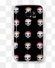 Flower Crown Skull Emoji By Emmawa - Iphone