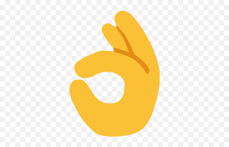 Ok Hand Emoji - Ok Hand Emoji Png,Ok Emoji