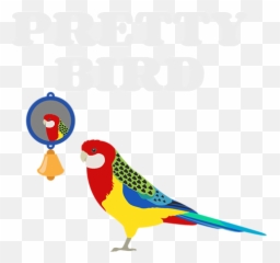 Pretty Bird Rosella Parrot Galaxy S8 - Budgie Emoji