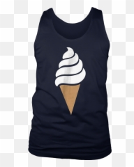 Vanilla Soft Serve Ice Cream Cone Emoji Shirt Frozen Yogurt - Space Reading Tshirt,Icecream Emoji