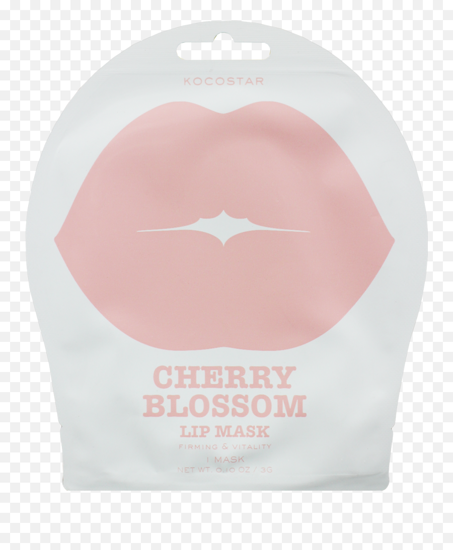 Kocostar Cherry Blossom Lip Mask - Label Emoji,Cherry Blossom Emoji