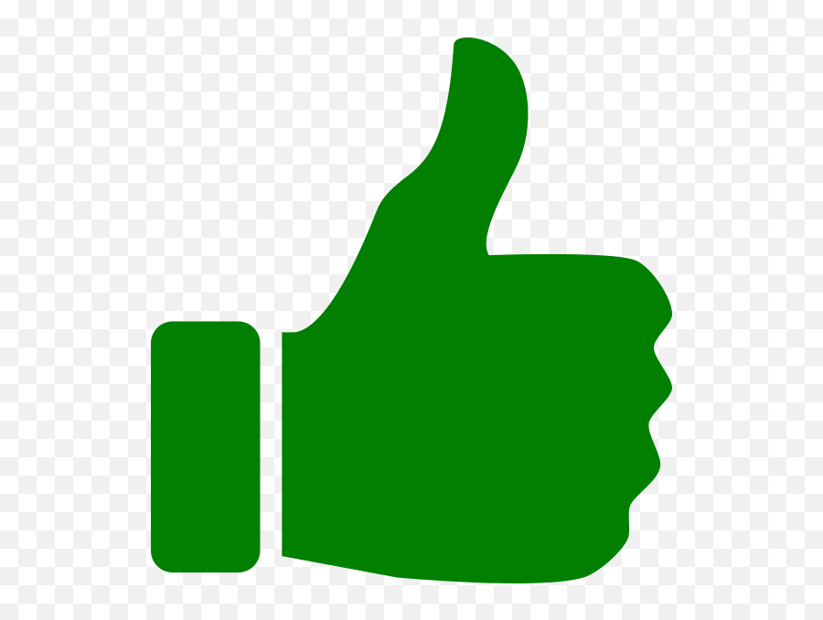 Thumbs Up Clipart Green - Thumbs Up Icon Green Emoji,Thumbsup Emoji