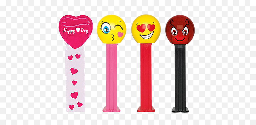 Valentines Candy Png Picture 1849329 Valentines Candy Png - Valentines Day Pez Dispensers Emoji,Valentine Emoticon