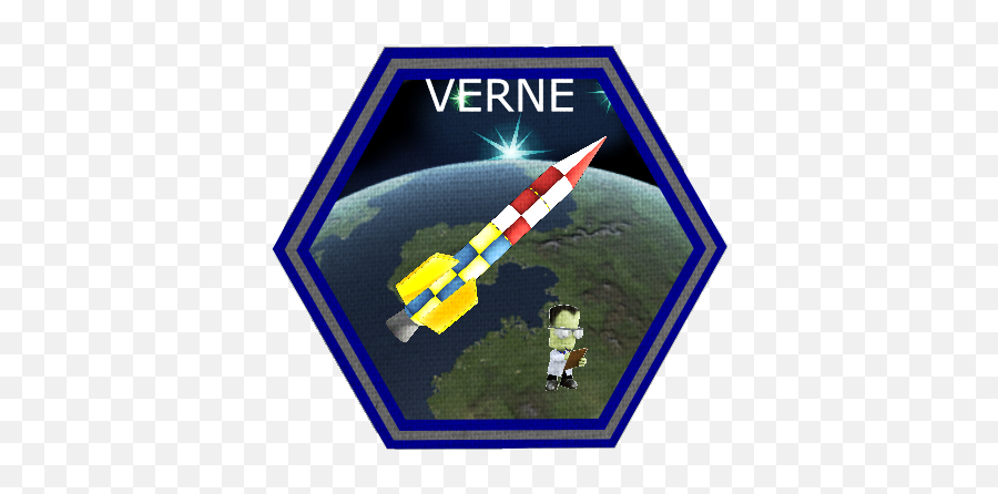 Kerbal Mission Patch Template V23 July 22 2016 - Tools Missile Emoji,Flag And Rocket Emoji