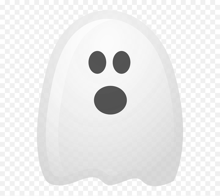 Ghost Spooky White - Ghost Emoji,Ghost Emoticon
