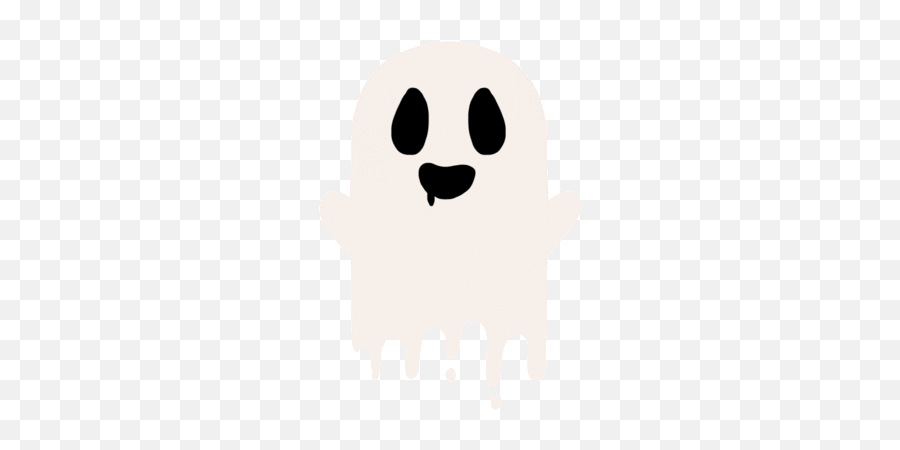 Cute Ghost Icon 395463 - Free Icons Library Cartoon Ghost Green Screen Emoji,Ghost Emoji