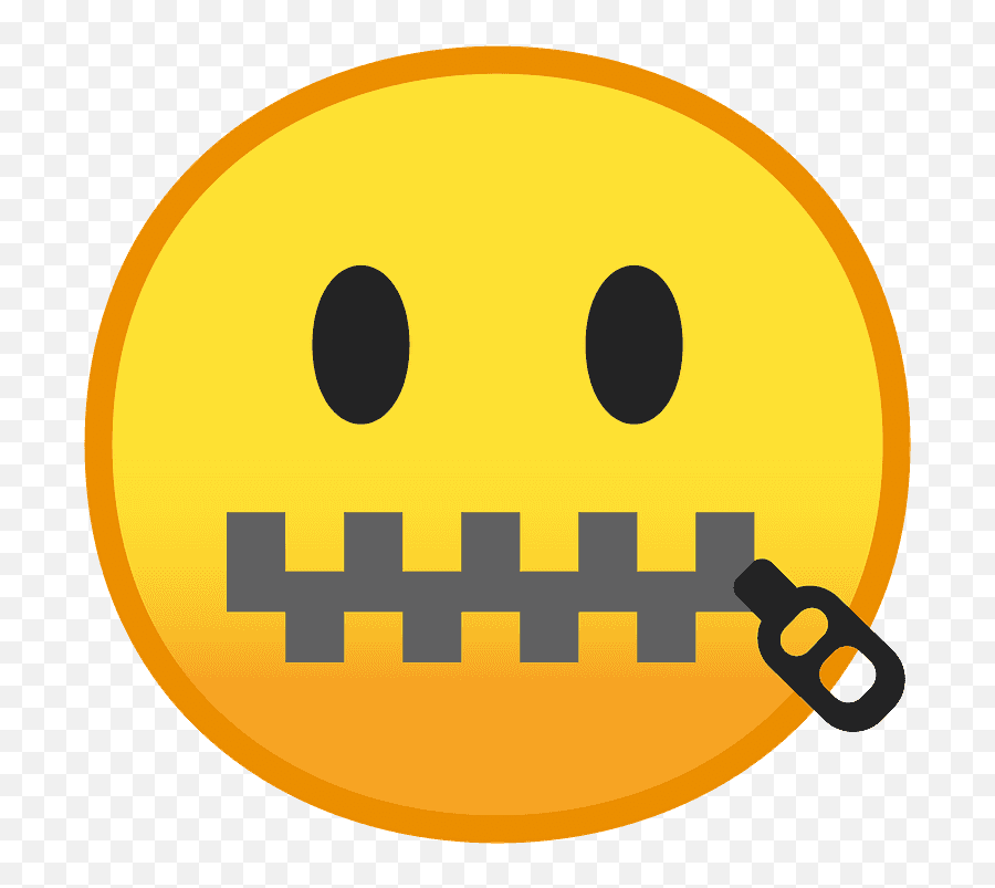 Zipper - Zipper Mouth Emoji,Expressionless Emoji