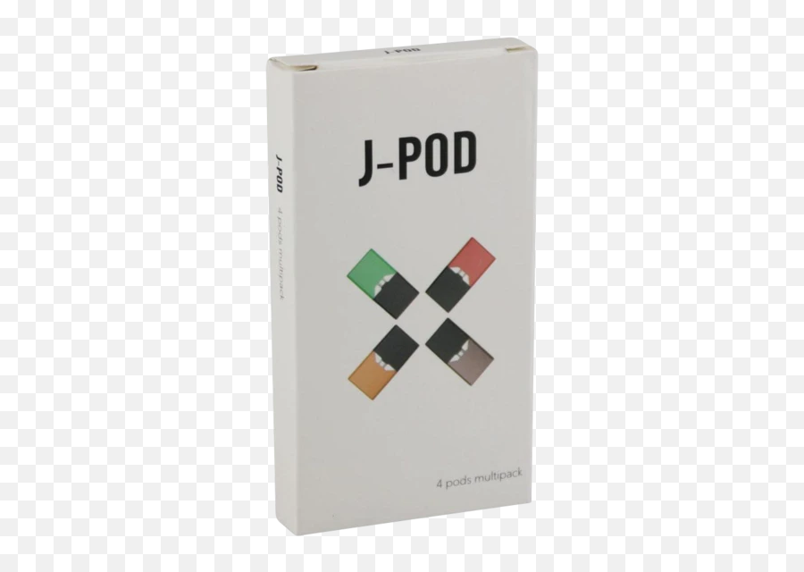 J - Pod Refillable 1ml Empty Pods 4 Pack Vaporizer Accessorys J Pod Juul Emoji,J Emoji