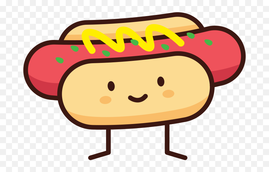 Hot Dog Doodle - Doodle Hot Dog Transparent Cartoon Jingfm Hot Dog Doodle Emoji,Corn Dog Emoji