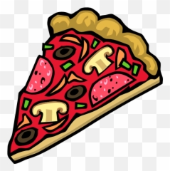Pepperoni Pizza Clipart - Clipartsco Transparent Cartoon Png Emoji