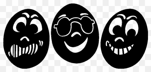 Wall Decal Smileys Design - Happy Emoji