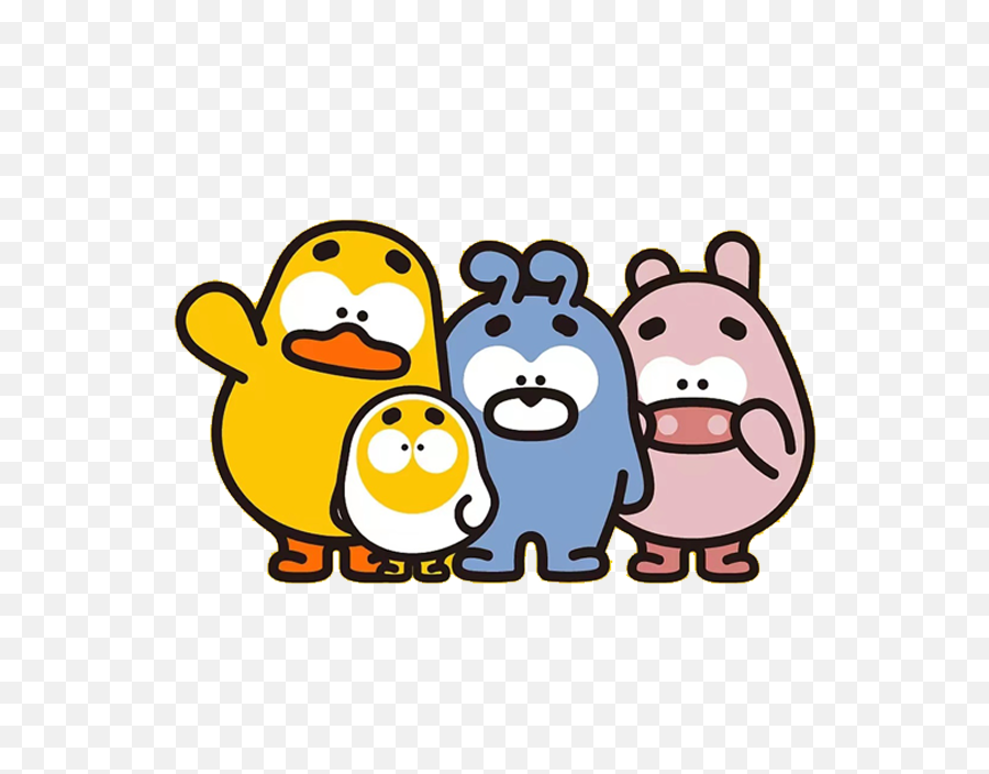 Duck Friends Png Emoji Image,Duck