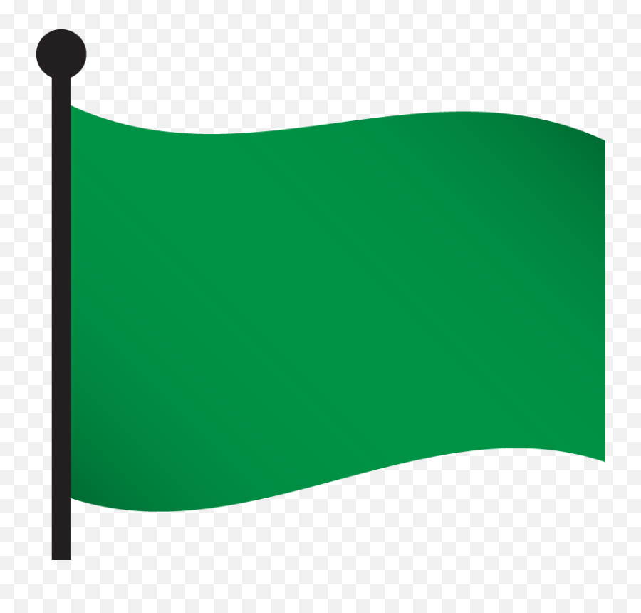 Green Flag - Green Flag Clipart Emoji,Brazilian Flag Emoji