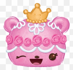 Gummybear Bear Cute Pink Pinkbear Roses - Num Noms Princess Buttercream Emoji