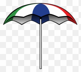 Sunshade Beach Gathering Party Rain - Big Umbrella Clip Art Emoji