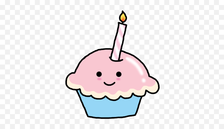Free Transparent Birthday Cake Tumblr - Cute Birthday Cake Cartoon Emoji,Cute Emoji Cakes