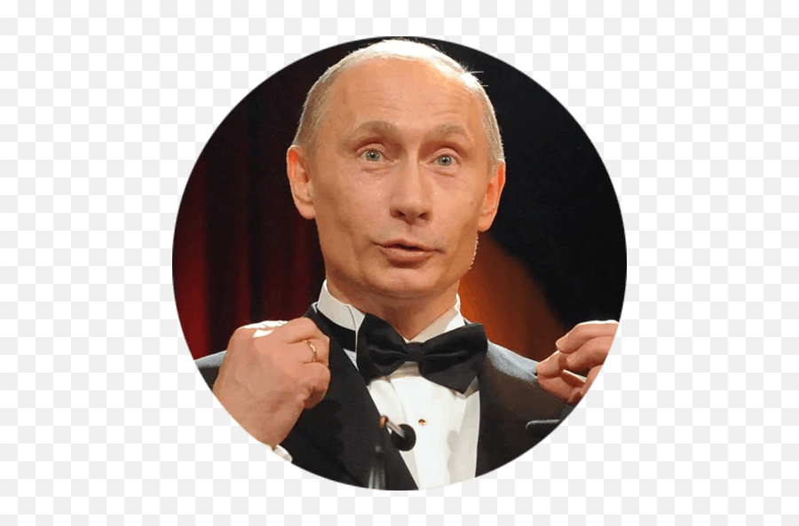 Stickers Set For Telegram - Putin Wearing Bow Tie Emoji,Putin Emoji