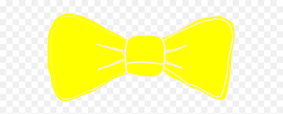 19825 Yellow Free Clipart - Yellow Bow Tie Clipart Transparent Emoji,Chevy Bow Tie Emoji