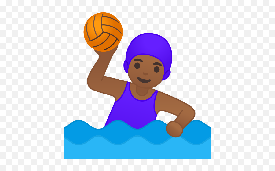 Medium - Waterpolo Emoji,Player Emoji
