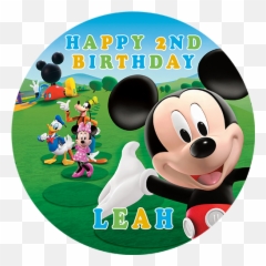 Mickey Mouse Clubhouse - Mickey Mouse Clubhouse Edible Emoji,Mickey Mouse Emoji For Facebook