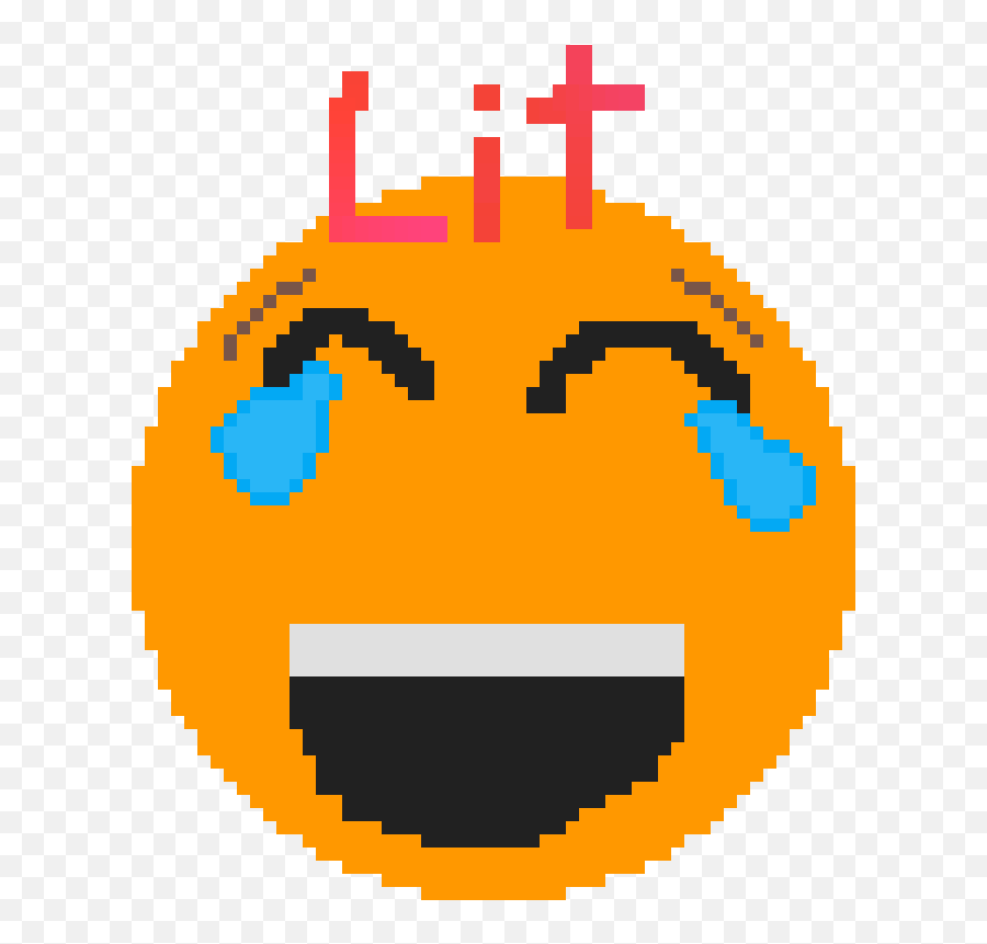 Pixilart - Smiley Emoji,Lit Emoji