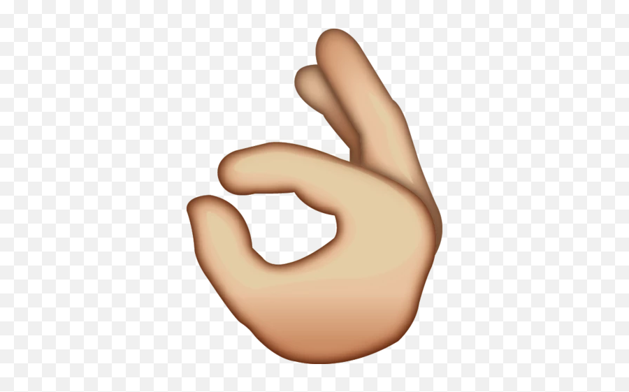 Ok Hand Sign Emoji - Ok Emoji Png,Ok Emoji