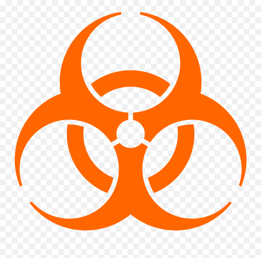 Biohazard Symbol - Biohazard Symbol Png Emoji,Radioactive Symbol Emoji