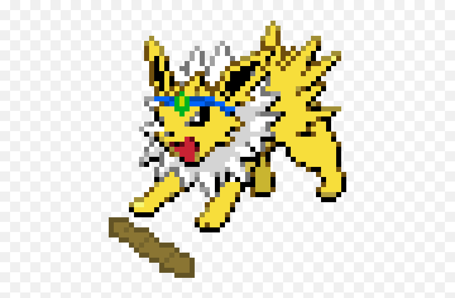 Jolteon Screeing At Bread - Cross Stitch Pattern Pokemon Jolteon Emoji,Bread Emoticon